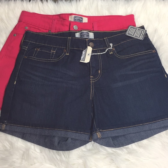 🎉Levi’s Signature Short Lot Of 2 Size 6 - Picture 3 of 5